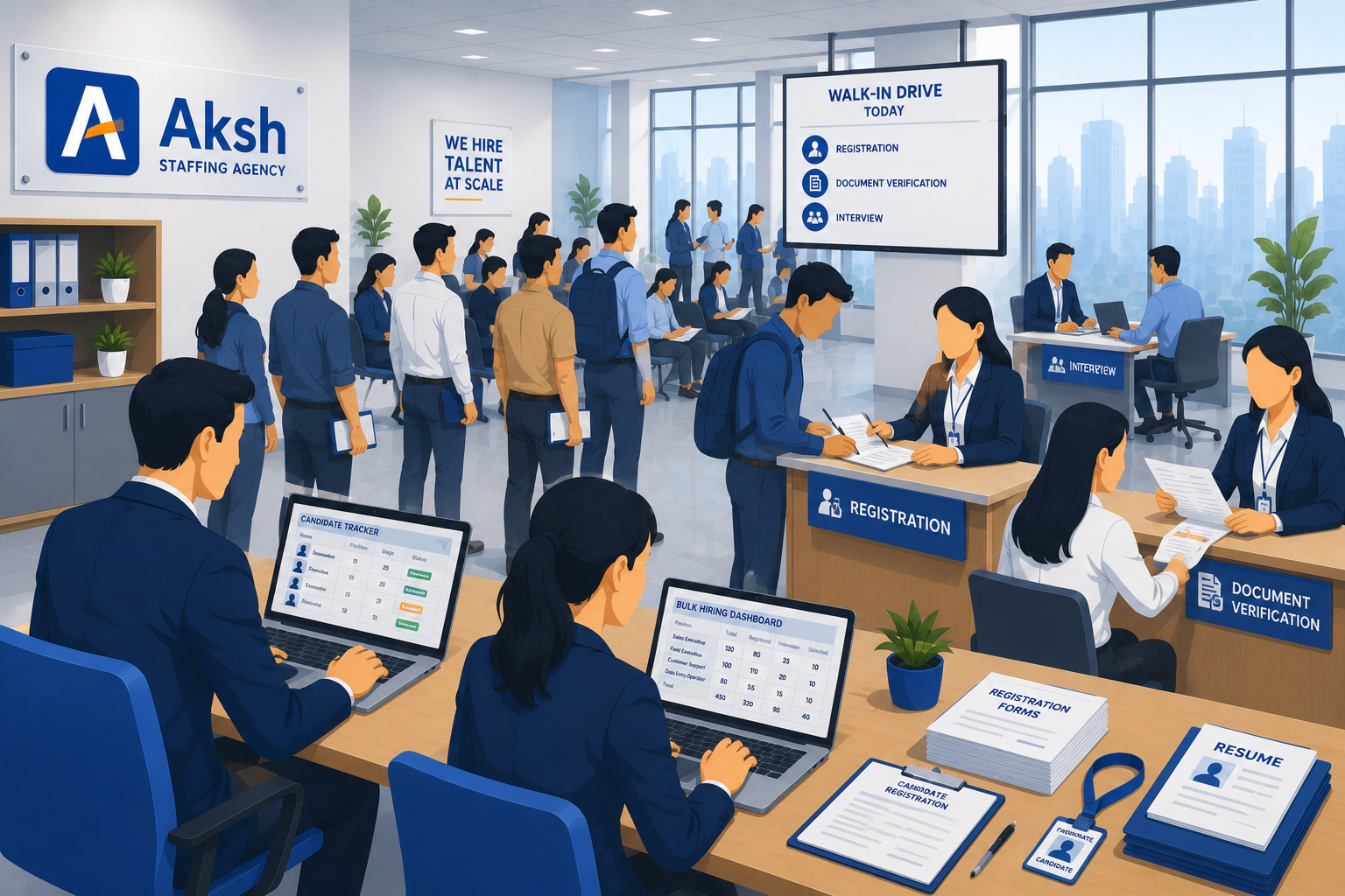 Bulk Hiring Solutions
